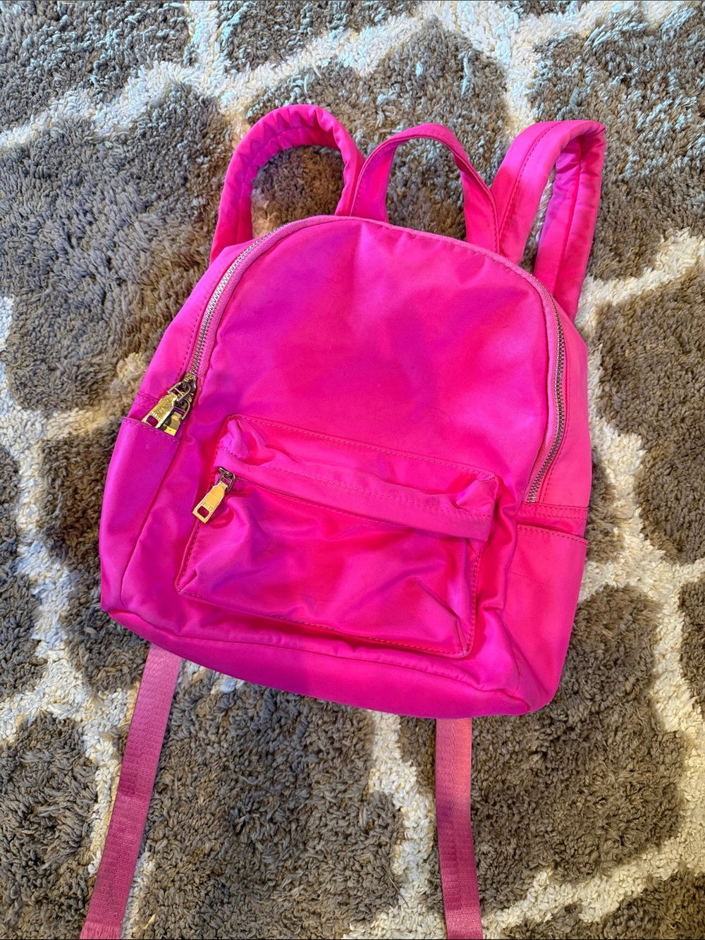 Jen & Co Bright Pink Mini Backpack - Youth Accessory